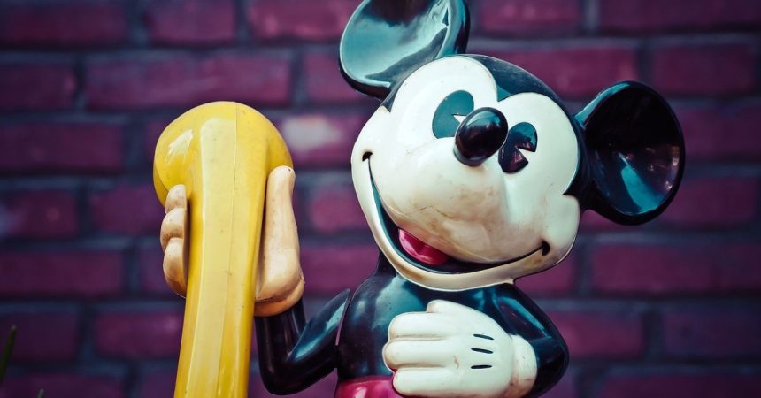 Escultura do Mickey Mouse